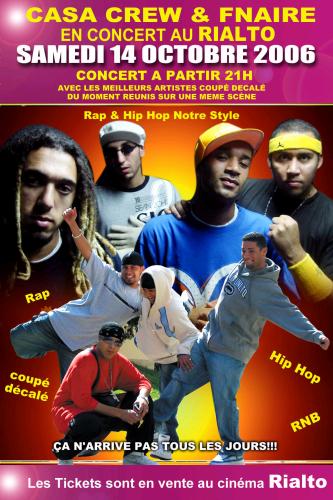 concert  casa crew & fnaire